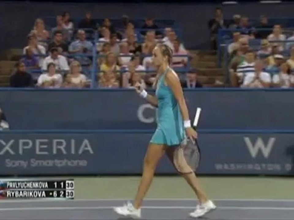 Washington: Rybarikowa ballert sich ungefährdet zu Turniersieg