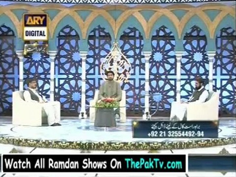 Aalim Aur Aalam With Tasleem Sabri 5th August 2012 - Part 1