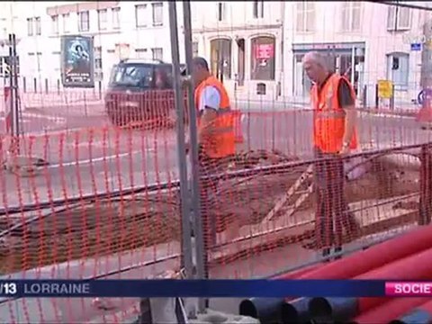 Brève travaux à Nancy + ITV J.F. Husson