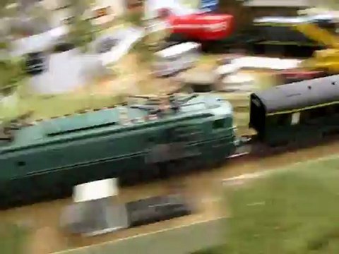 Train miniature : Réseau de Gérard : CC 7121 avec voitures Forestier