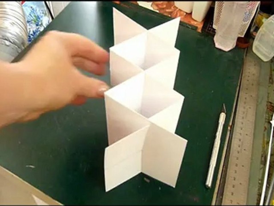 tuto carte accordéon