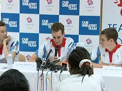 Alistair and Jonathan Brownlee preview the triathlon