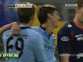 LIMERICK 0-4 MANCHESTER CITY All goals / 05.08.2012