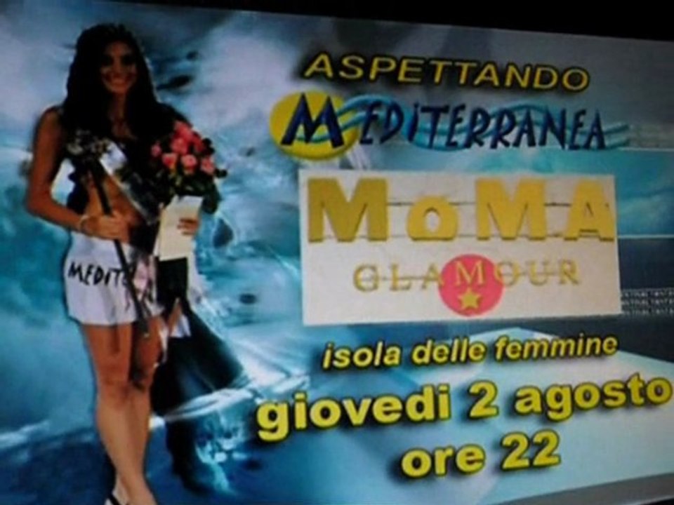 Aspettando Mediterranea  al MOMA  di Isola 2 agosto  2012