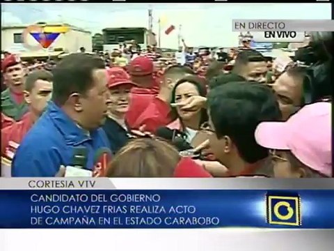 Candidato Chávez reiteró su llamado a respetar el árbitro electoral