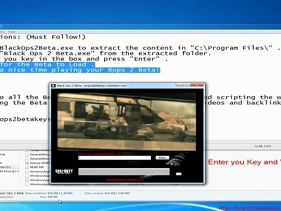 COD Black Ops 2 Beta Keys Giveaway