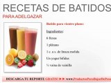 Recetas de Batidos para adelgazar