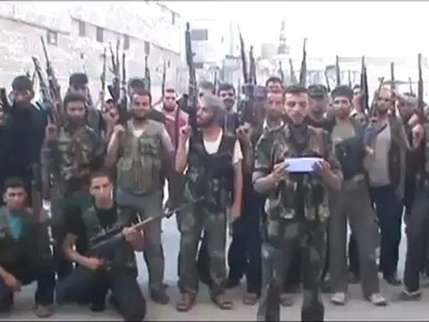 Syria فري برس حلب الباب إنضمام كتيبة شهداء مدينة الباب إلى لواء التوحيد في حلب وريفها