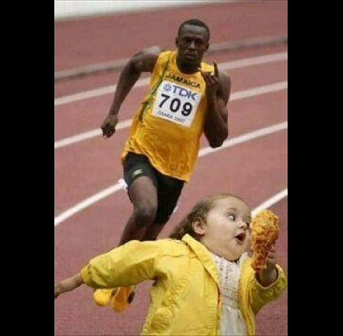 ⁣Usain Bolt 100 métres finale