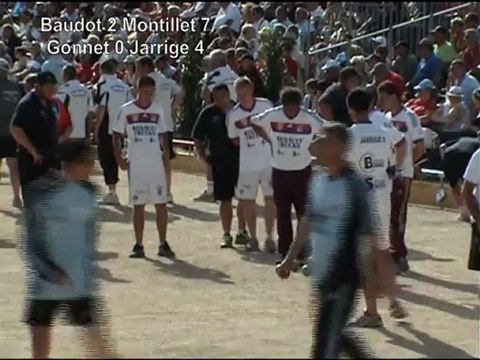 Barrage 1ere division Championnat de France 2012 Quadrette Sport-Boules à Vichy