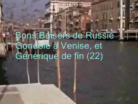 James Bond - Bons Baisers de Russie - Rosa Klebb, tente d'assassiner Bond (21)