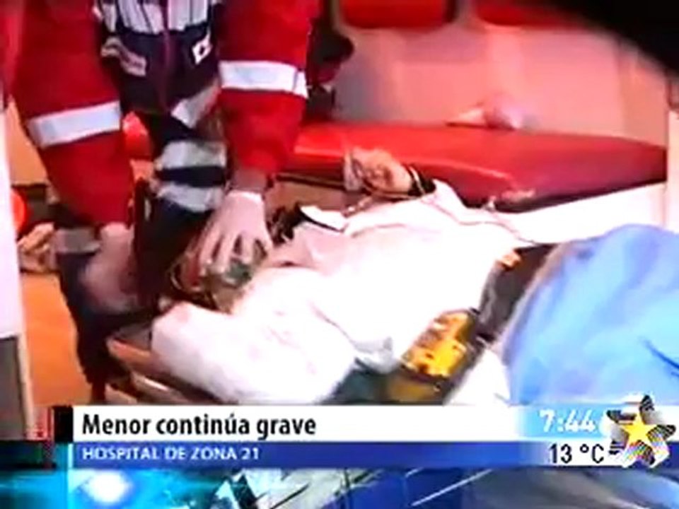 Niña continúa grave (Fuertes Imagenes)