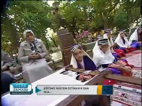 4 İftar duası KAHRAMANMARAŞ İftar zamanı 2012 STV