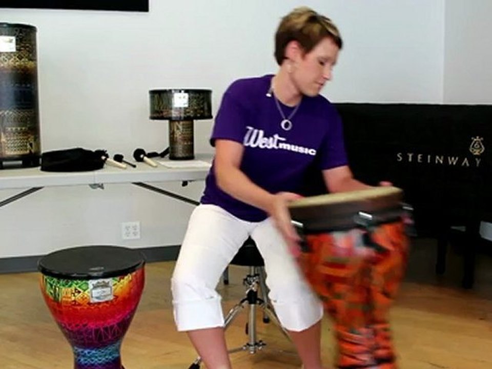 Remo Not So Loud Drums Demo - Remo Djembes, Remo ...