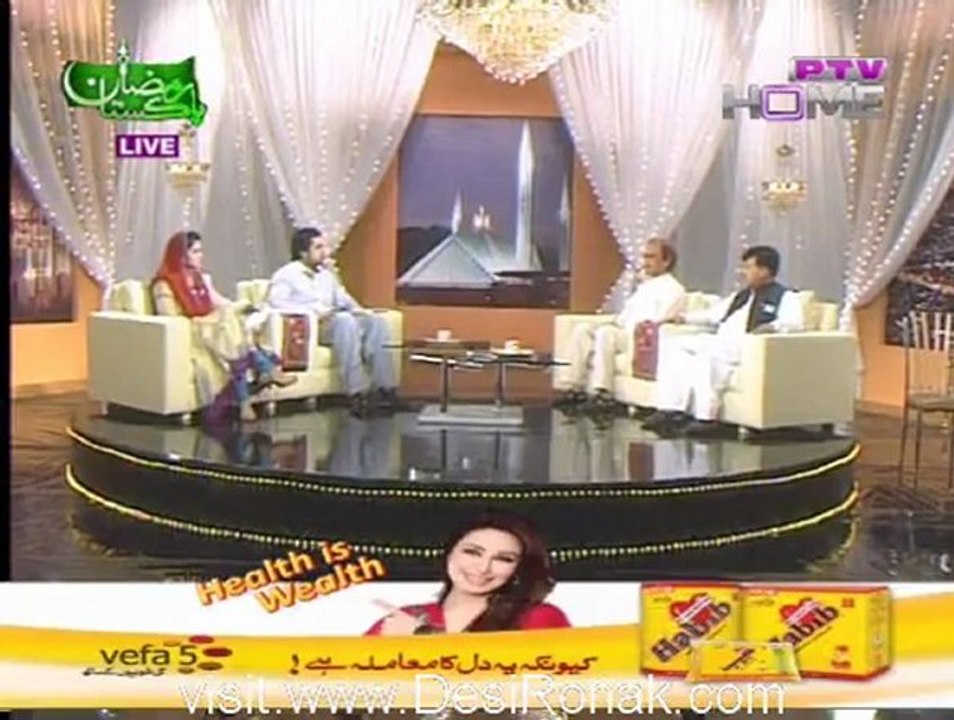 Pakistan Ramzan - ( Sehar Transmission) - 6th August 2012 16th Ramzan p1