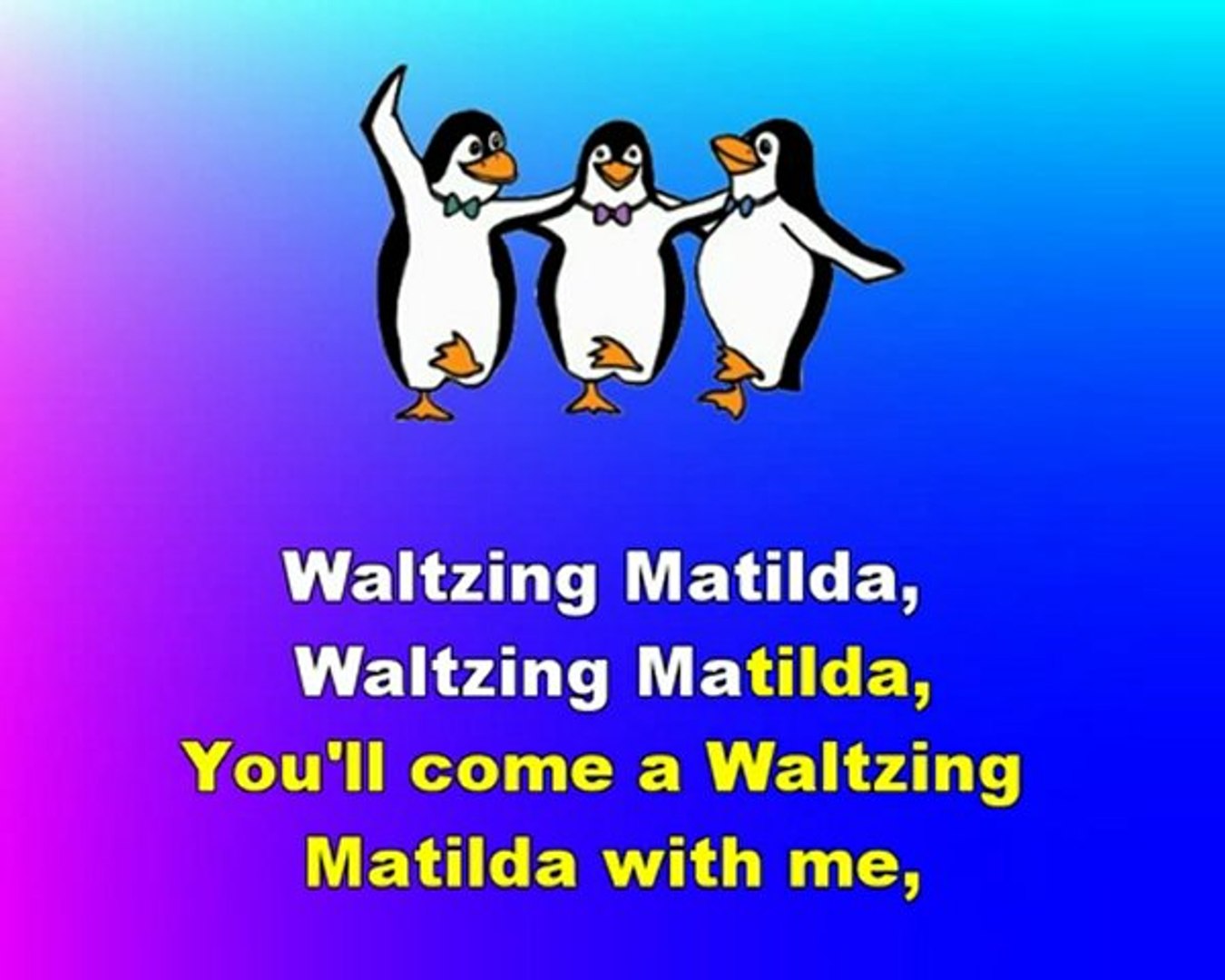 WALTZING MATILDA - Karaoke of an Australian folk-song - video Dailymotion