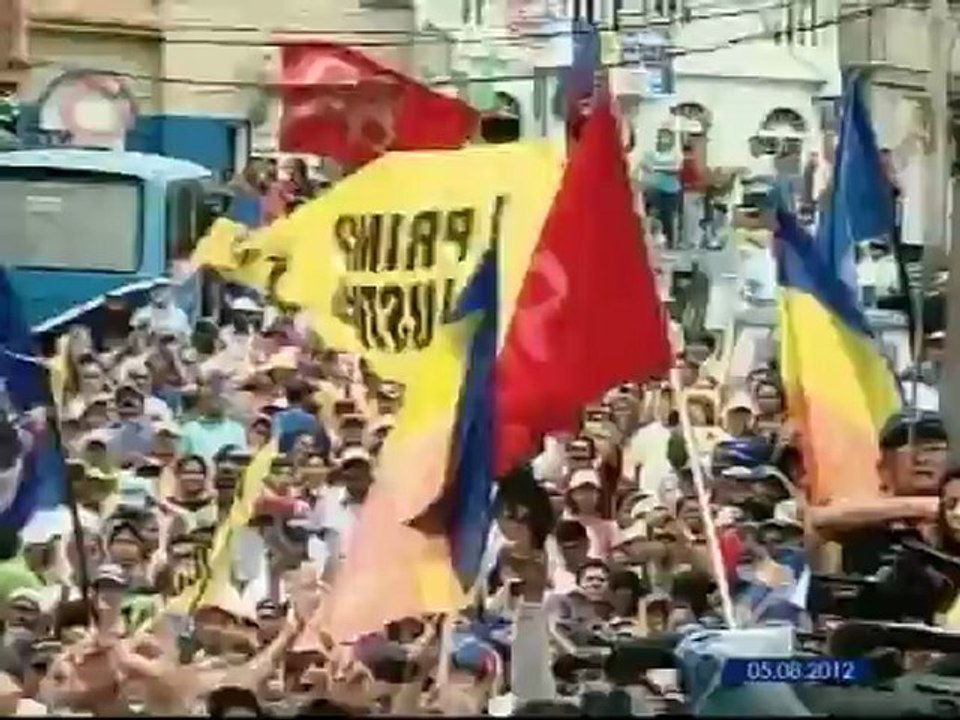Así fue el recorrido de Capriles este domingo por Catia y Zulia