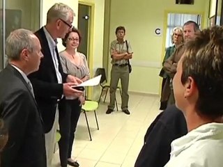 Inauguration des locaux de la CPAM (La Chapelle-Saint-Luc)