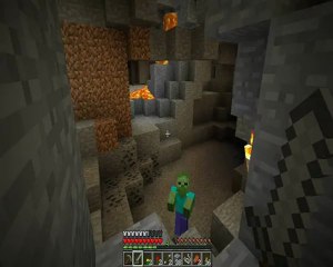 Survival Minecraft-Episode 2-Une grotte remplis de monstres