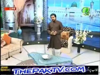 Rehmaty Aftar By TV ONE -5th Augst 2012- Part 4