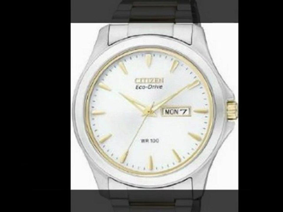 Citizen Classic Eco-drive Two Tone Stainless Steel White Dial Review