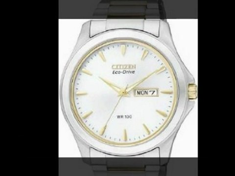 Citizen Classic Eco-drive Two Tone Stainless Steel White Dial Review