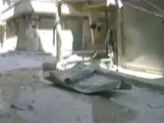 Syria فري برس  حلب صلاح الدين آثار القصف العشوائي على الحي5 8 2012
