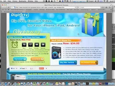 Giveaway!! Free WinX iPhone Video Converter 4.0