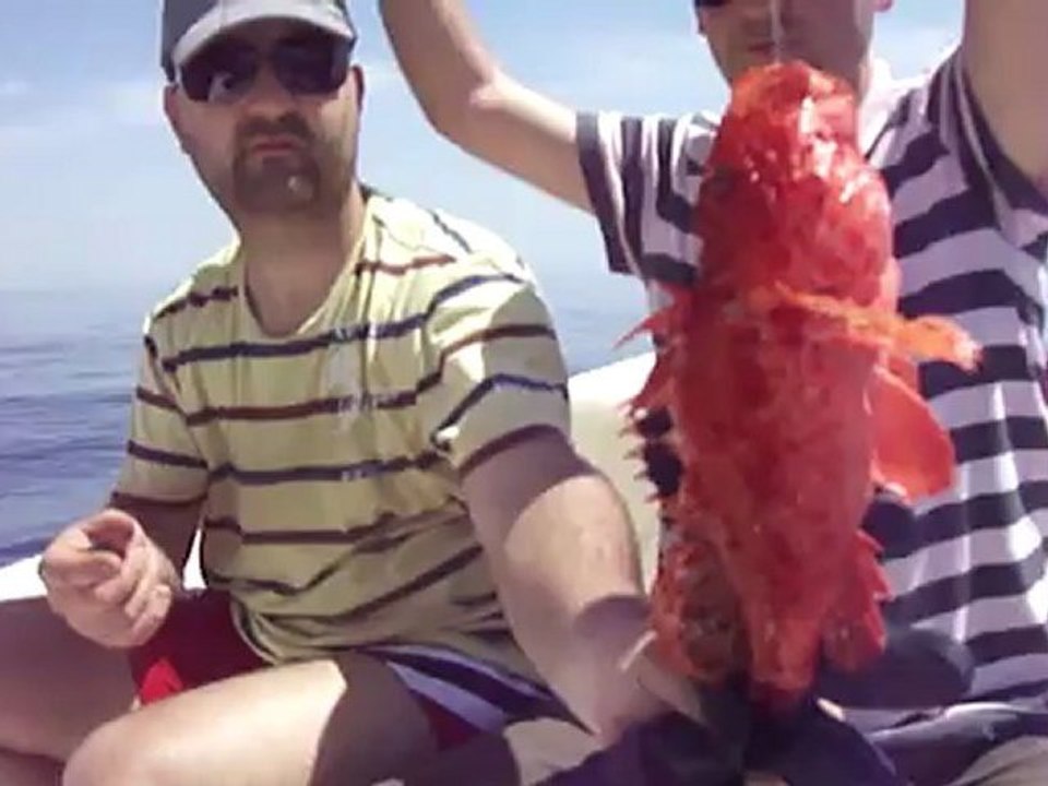 BALIK AVINDA İSKORPİT BALIĞI AVI VİDEOSU - www.adrasanbalik.com