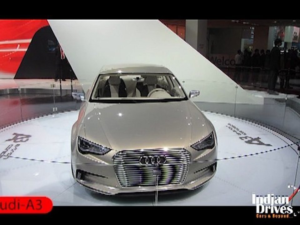 Audi A3 e-tron concept car in india