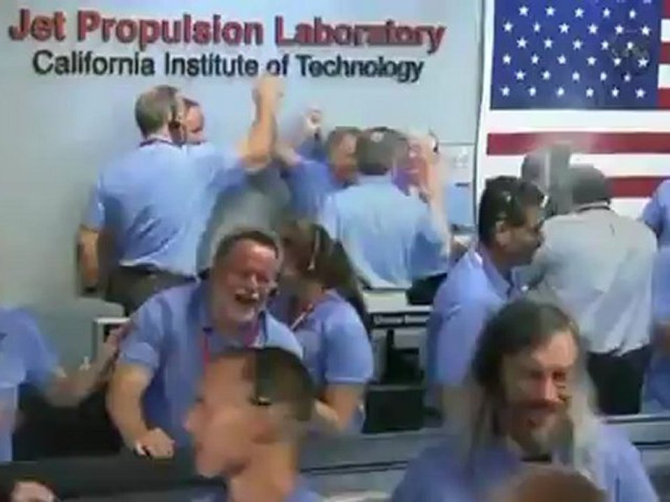 NASA's Curiosity lands on Mars