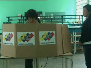 Simulacro de elecciones en Venezuela