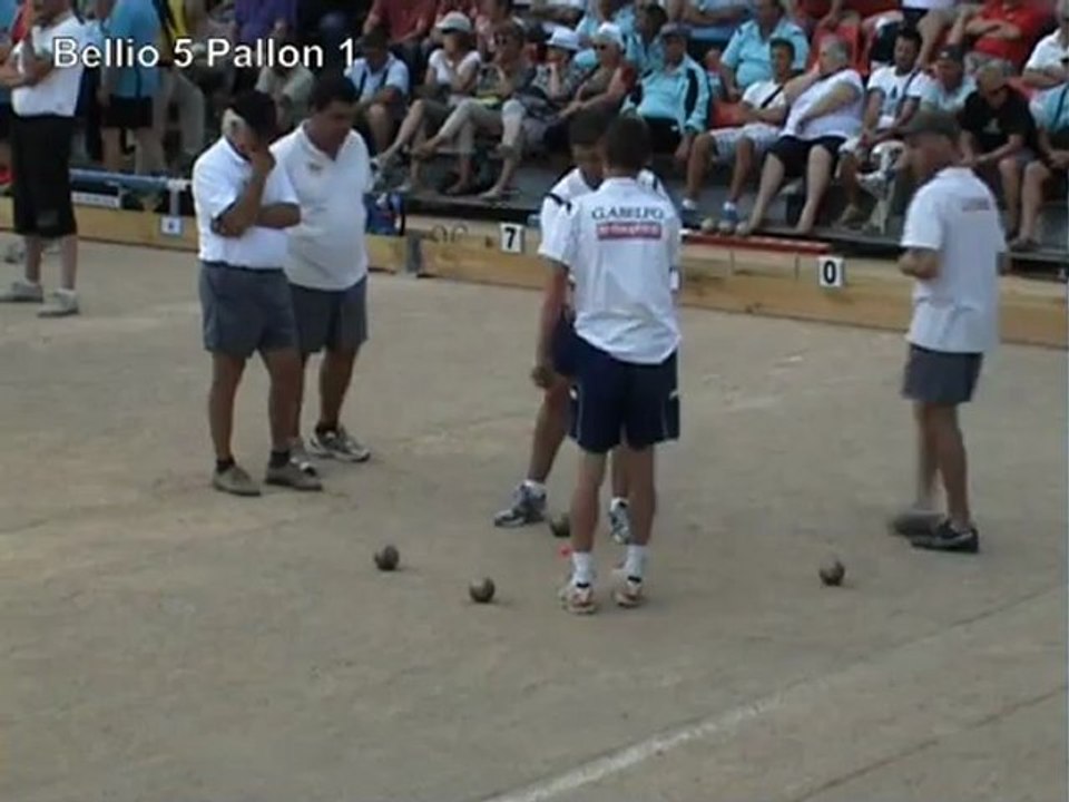 Huitième finale 2D Championnat de France Sport-Boules 2012 Quadrette à Vichy