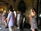 Place des Vosges , un mercredi soir ; été 2012