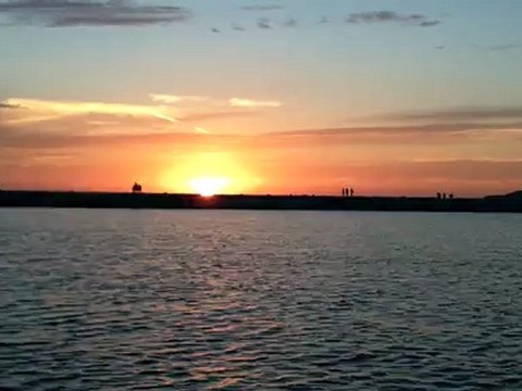 Michigan Sunset - Watching the sunset in Northern Michigan. Petoskey. Michigan travel. Nature