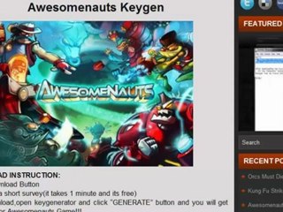 Awesomenauts Keygen