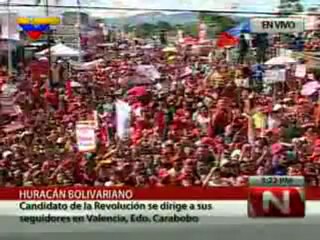(VÍDEO) Discurso del candidato Hugo Chávez en Valencia, estado Carabobo (8/8) 05.08.2012