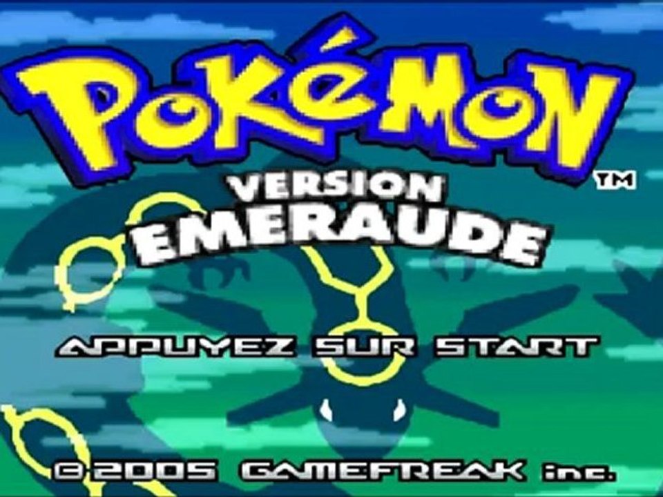 Pokemon Emeraude | Intro | Game Boy Advance | 720p