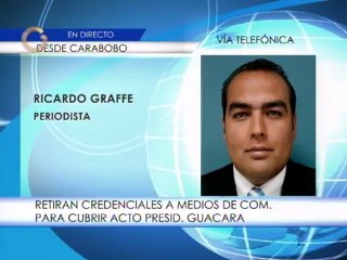Retiran credenciales a medios privados que se disponían a cubrir acto del gobierno