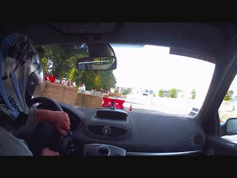 Slalom ville la Grand 12 clio 3 rs