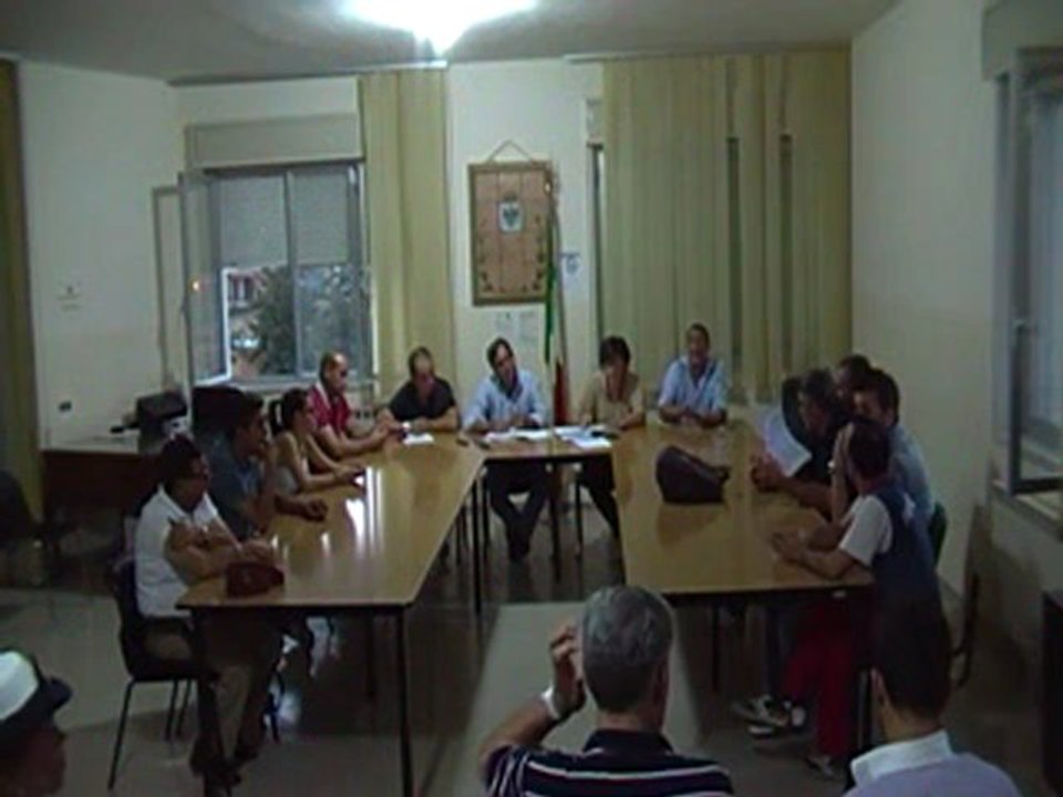 Consiglio comunale del 6/08/2012