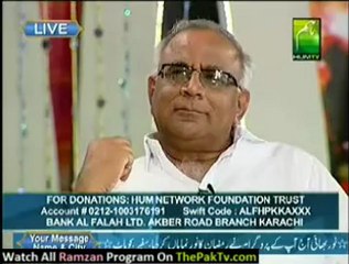 Noor e Ramzan Hum Ke Saath By Hum TV - 6th August 2012 (Aftar) - Part 2