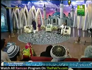 Noor e Ramzan Hum Ke Saath By Hum TV - 6th August 2012 (Aftar) - Part 3