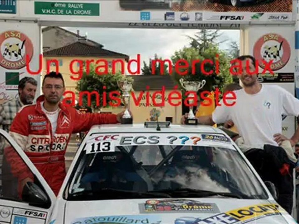 Rallye de la drôme 2012 106 F2/12 METIFIOT/THOMAS