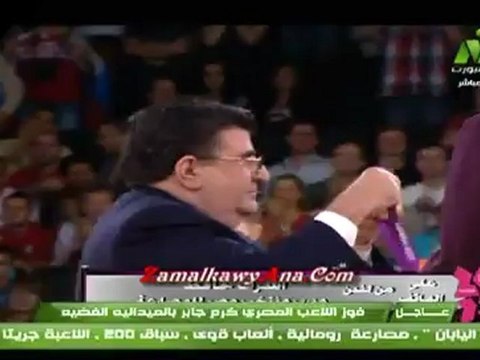 بكاء كرم جابر بعد ضياع الميدالية الذهبية في المصارعة الرومانية