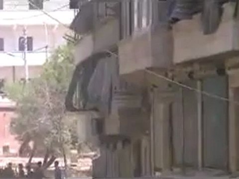 Syria فري برس حلب صلاح الدين اشتباك بين الجيش الحر وكتائب الاسد5 8 2012