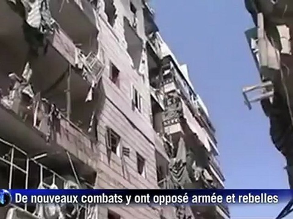 Syrie: bombardements et combats dans plusieurs quartiers d'Alep
