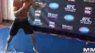 UFC on FOX 4_ Mike Swick Open Workout (complete   unedited)