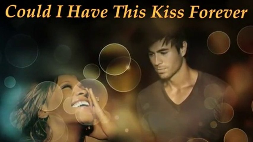 Whitney Houston ft. Enrique Iglesias - Could I Have This Kiss Forever -  Dailymotion Video