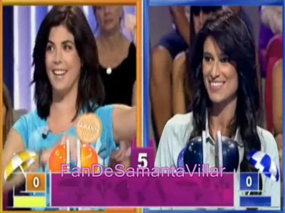 samanta villar en la promo de pasapalabra verano